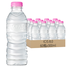 LOTTE 樂天 Chilsung Cider ICIS 8.0 無標籤礦泉水，300ml, 60瓶