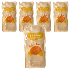 bab 培寶 微晶酵素奶瓶清潔劑補充包 450ml, 5包