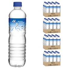 悅氏 礦泉水, 源自雪山 天然純淨, 600ml, 96瓶