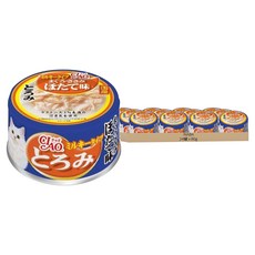 INABA CIAO 啾嚕 多樂米特濃湯罐, 鮪魚 + 雞肉 + 干貝, 80g, 24罐