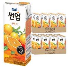 Maeil Sunup 柳橙汁, 200ml, 48入