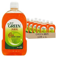 GREEN 綠的 潔膚劑, 1L, 10瓶