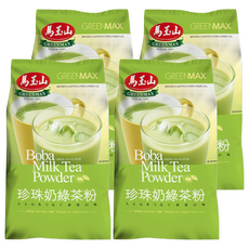 馬玉山 珍珠奶綠茶粉, 700g, 1包, 4包