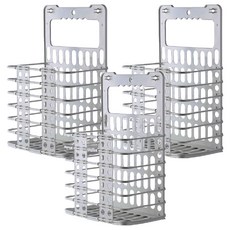 Ho覓好物 掛壁飾折疊收納籃, 29 x 19 x 46.2cm, 單色, 3個