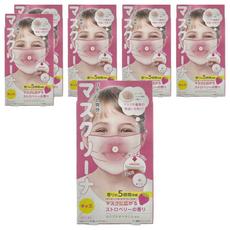 COGIT 兒童口罩爽快貼片 草莓香 一盒10小片入 尺寸: 直徑1.6x0.5cm, 6盒