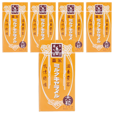 MORINAGA 森永 大粒焦糖味牛奶糖, 經典的童年美味, 日本原裝進口, 141.1g, 5盒