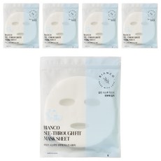 比安科 可分解面膜紙, 5入, 透明