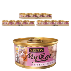 惜時 MyCat 我的貓 機能餐罐頭, 雞肉 + 白身鮪魚(1:1), 85g, 72罐