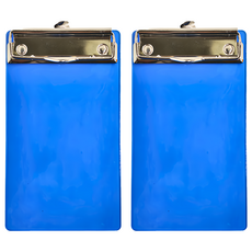 榮冠 壓克力小板夾 40K, 2個, 藍色