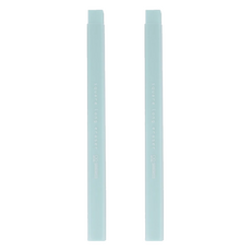 sun-star 大小角度方形長條橡皮擦, 炭墨黑/珊瑚紅/冰鹽白/海軍藍/玫紫粉/薄荷藍/拿鐵米/紫羅蘭, 2個