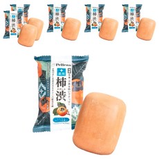 Pelican 柿涉抗菌植物精油皂II 80g, 6入 - 植物精油配方，溫和抗菌，深層清潔毛孔