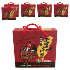 東港鎮農會 老鷹紅豆禮盒 2包, 600g, 6盒