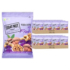 TODAY NUT 水果乾堅果隨身包 20g [箱裝], 100包