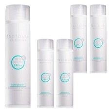 FOOTPURE 鞋蜜粉 100ml/49g, 抗菌除臭, 吸附腳汗保持乾爽, 脫鞋無味香噴噴, 薄荷香, 5瓶