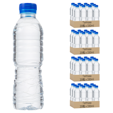 Tamsaa 無標籤天然水, 330ml, 100瓶
