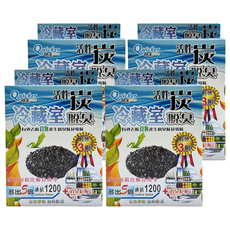 快克活性碳脫臭，冰箱冷藏室適用，長效3個月, 40g, 4盒
