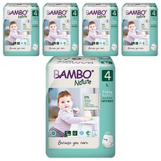 Bambo Nature 伴寶樂 Green 大容量褲型紙尿布 7~12kg, 第4階段, 100片
