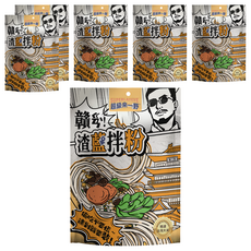 超級來一野 渣藍拌粉 171.5g - Q彈拌粉 香辣夠味 宵夜點心首選, 6包