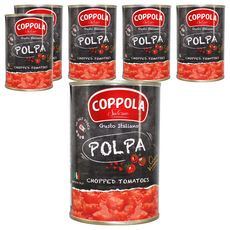 COPPOLA 柯波拉 切丁番茄, 400g, 6罐
