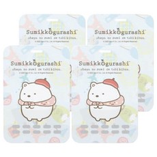 KEEP BARRIER 角落小夥伴 抗菌隨行卡，30cm防護, 10g, 4個