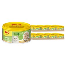 Me-O 咪歐 小確幸貓罐, 蔬菜鮪魚, 80g, 48罐