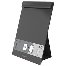 NUSIGN 紐賽 可站立式寬版A4板夾 NS503AS, 黑色, 1個