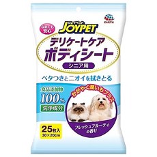 JOYPET 寵倍家 無添加擦拭巾 成貓成犬用, 25張, 1包, 215g