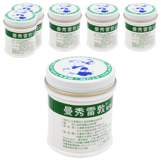 MENTHOLATUM 曼秀雷敦 軟膏, 6罐, 75g