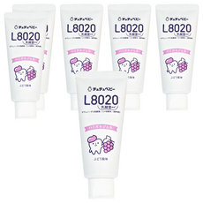 ChuChu 幼兒乳酸菌含氟牙膏, L8020乳酸菌, 50ml, 葡萄口味, 6條