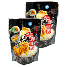 臺南將軍區農會 牛蒡香鬆 辣味海苔, 2包, 220g