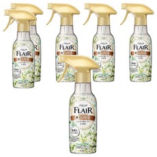 Kao 花王 Humming 衣物香氛消臭噴霧 白葉花香, 270ml, 6瓶