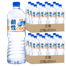古道 鹼性離子水 850ml x 20入, 40瓶