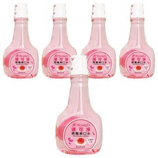 Scodyl 速可淨 含氟漱口水 (無酒精), 水蜜桃口味 500ml, 5瓶