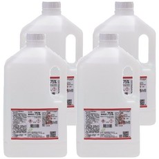克司博 75%酒精液 外用, 4L, 4桶