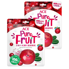 ACE 益生 加拿大紅鑽大蔓越莓乾, 110g, 2個