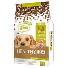 福壽實業 HEALTHYERA 健康紀元 挑嘴犬專用配方乾飼料 1歲以上成犬, 雞肉, 1kg, 1袋