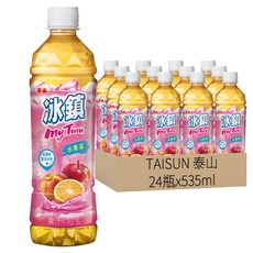 泰山 冰鎮 水果茶, 535ml, 24瓶