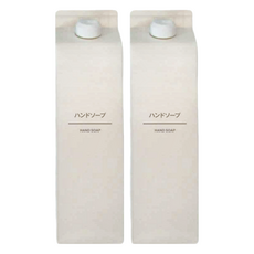 MUJI 無印良品 洗手乳, 600ml, 2瓶