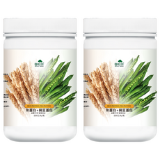 ROYAL SONG 御松田 植物蛋白素 米蛋白 + 豌豆蛋白, 2個, 500g