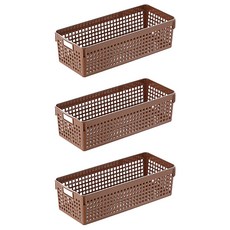 KEYWAY 聯府 實惠方格籃 UK010, 顏色隨機, 3個