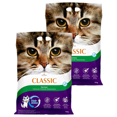 Intersand 晶鑽 凝結綠標細砂, 森林香, 14kg, 2袋