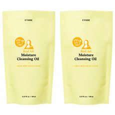 ETUDE 卸驚豔煥然一新保濕潔顏油補充包, 185ml, 2包