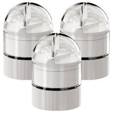 小麥購物 多功能隨身藥盒 L1268 白色, 3個