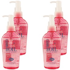 KUMANO 熊野油脂 PharmaACT深層卸妝油 天然潔淨配方 有效去除彩妝及毛孔髒汙 弱酸性, 160ml, 4瓶