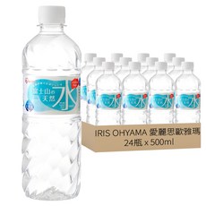 IRIS OHYAMA 愛麗思歐雅瑪 富士山礦泉水, 500ml, 24瓶