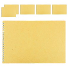 珠友文化 18K雙圈繪圖本 40張 NQ-63305-02 26 x 17.7 x 1cm, 6本, 牛皮