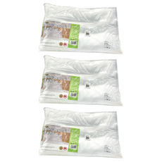 Kit Home 扁柏超細纖維枕芯, 白色, 40 x 60cm, 3個