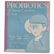 露奇亞 晚安益生菌，含高加索因子 芝麻素 三效因子, 20包, 60g, 1盒