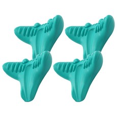 ANTIAN 頸椎富貴包按摩枕, 4個, 單一顏色