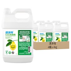 清淨海 環保洗碗精, 4kg, 4桶